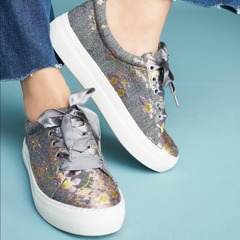 J/Slides Floral Sneaker